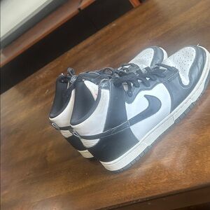 Nike Red and White Logo Tag